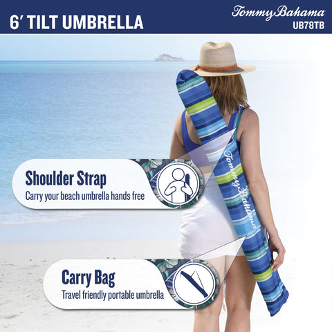 Tommy Bahama funda de PVC incluida para almacenamiento y transporte seguro