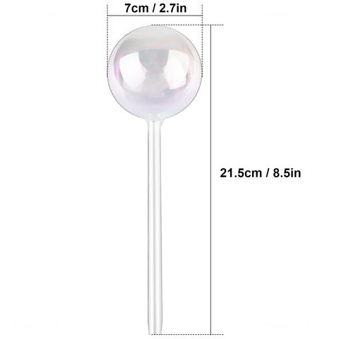 Tomorotec detalle cristal soplado muestra calidad y control de riego