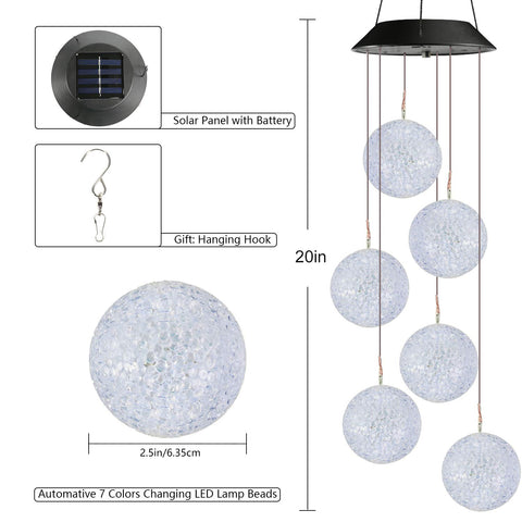 Toodour bolas LED apagadas para apreciar forma y acabado resistente