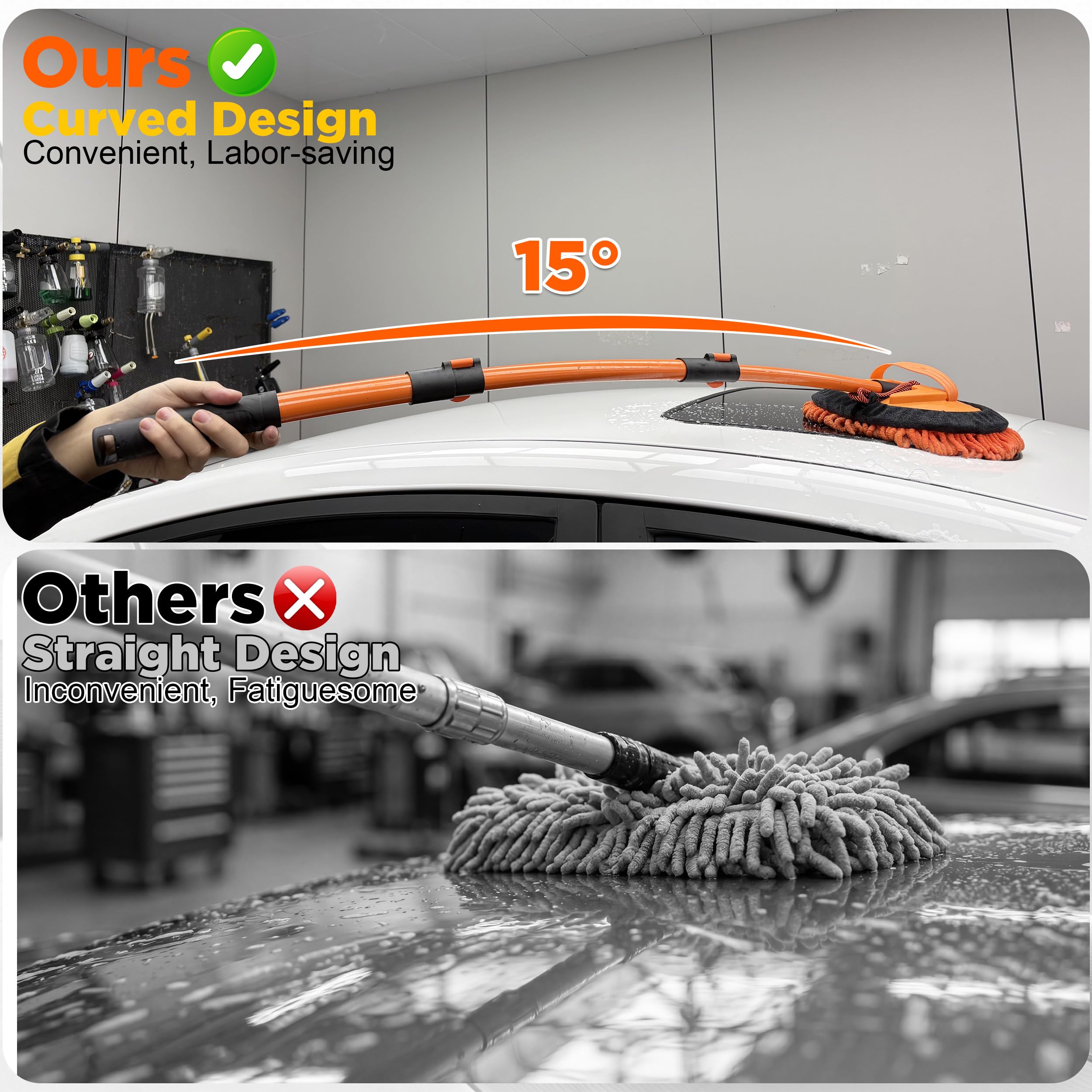 Tool Daily cabezal ajustable 90° del cepillo para ángulos difíciles