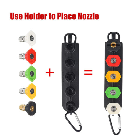 Tool Daily conector rápido 1/4" para accesorios como cañón de espuma