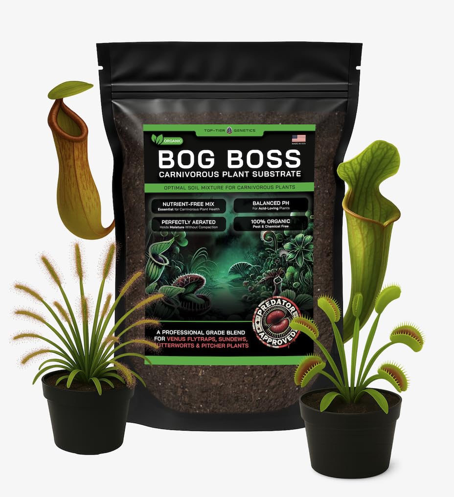 Top Tier Genetics BOG BOSS paquete frontal mostrando etiqueta y presentación útil
