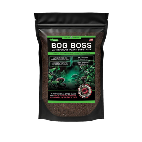 Top Tier Genetics BOG BOSS textura detallada del sustrato que mejora aireación