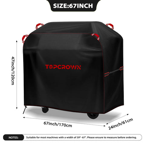 Topcrown detalle tejido Oxford 420D resistente al desgarro y agua