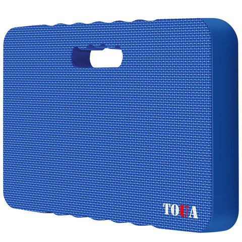 TOUA vista frontal del cojín mostrando forma y tamaño para protección