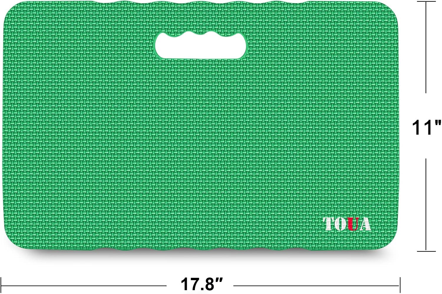 TOUA primer plano de la textura antideslizante que ofrece agarre y seguridad al usarla