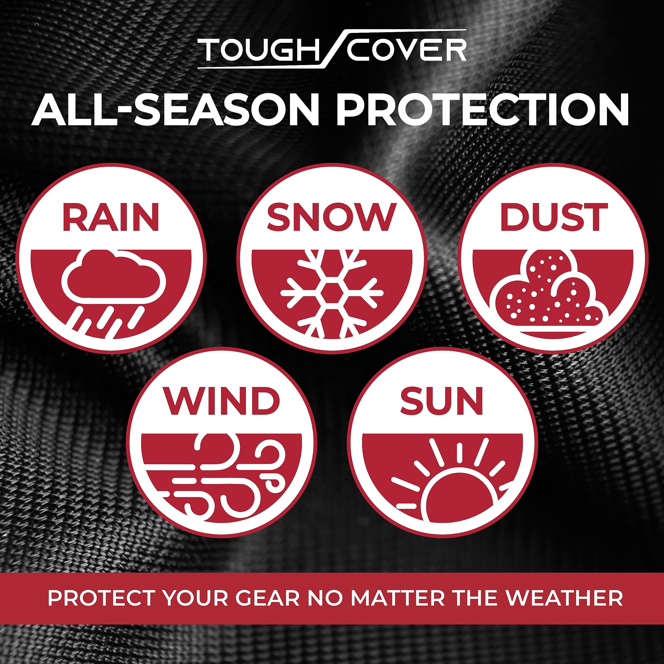 Tough Cover bolsa de transporte compacta para almacenamiento práctico y ordenado
