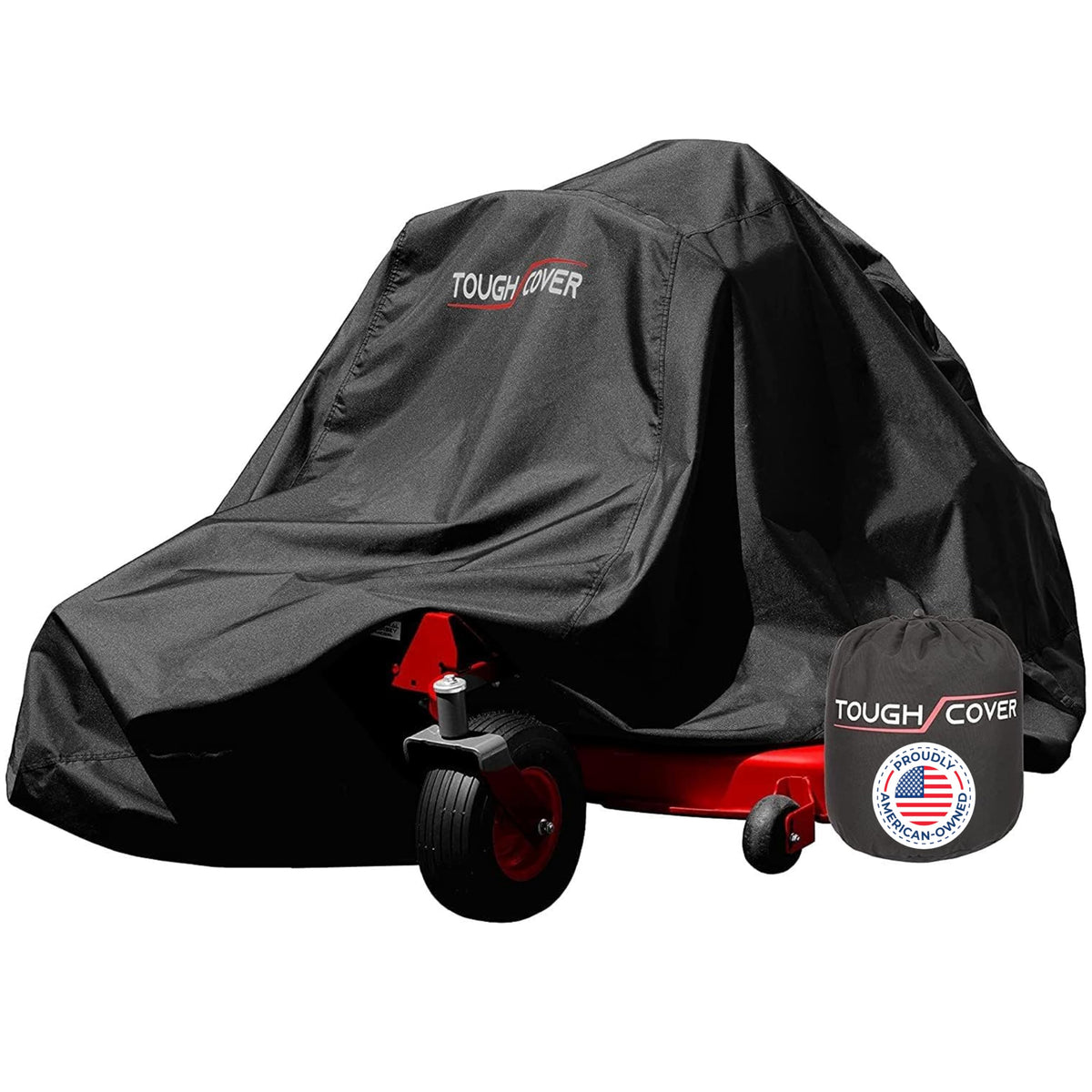 Tough Cover funda frontal protegiendo cortacésped, aspecto profesional y protección