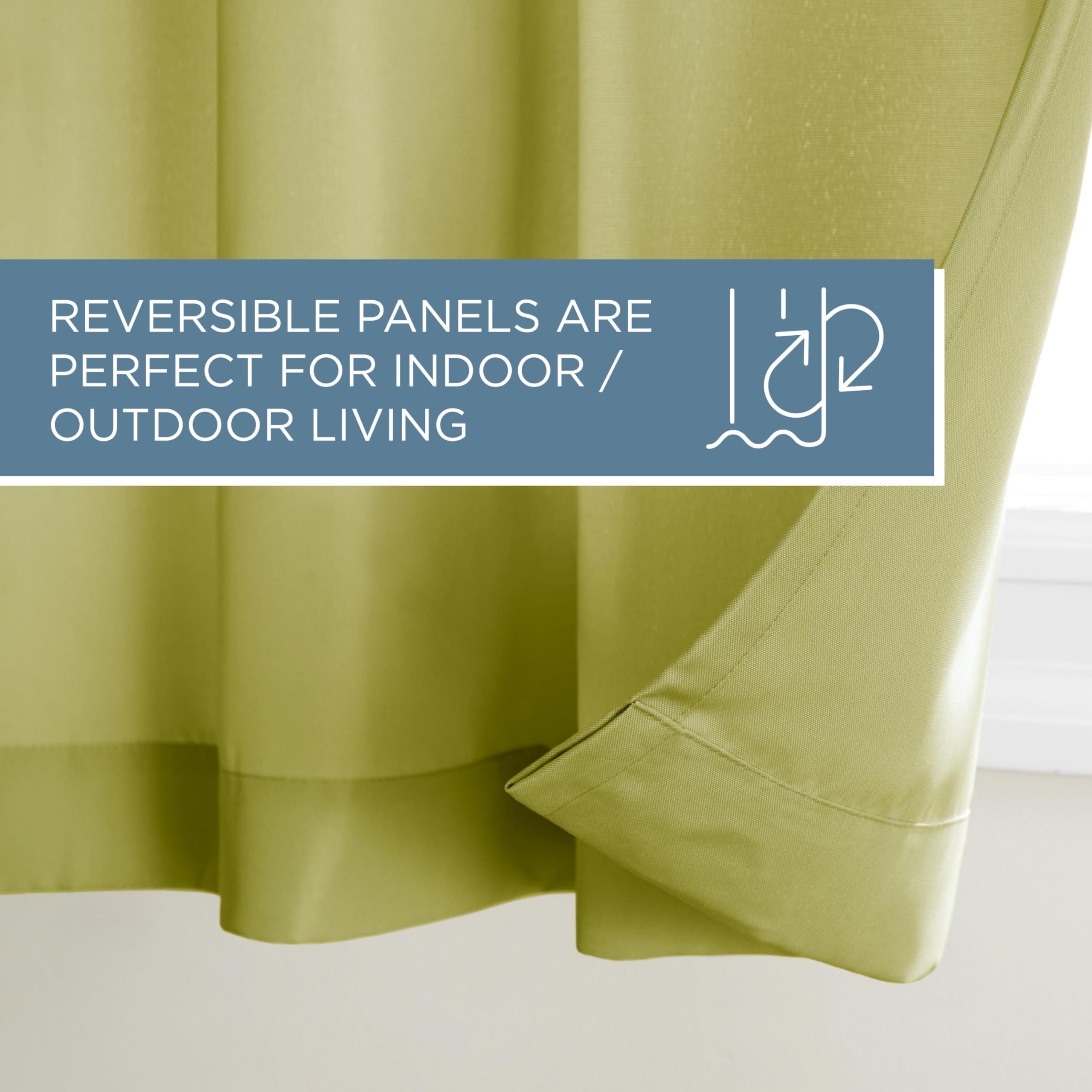 TOWN & COUNTRY BASICS panel junto a una regla, muestra tamaño real 54x84