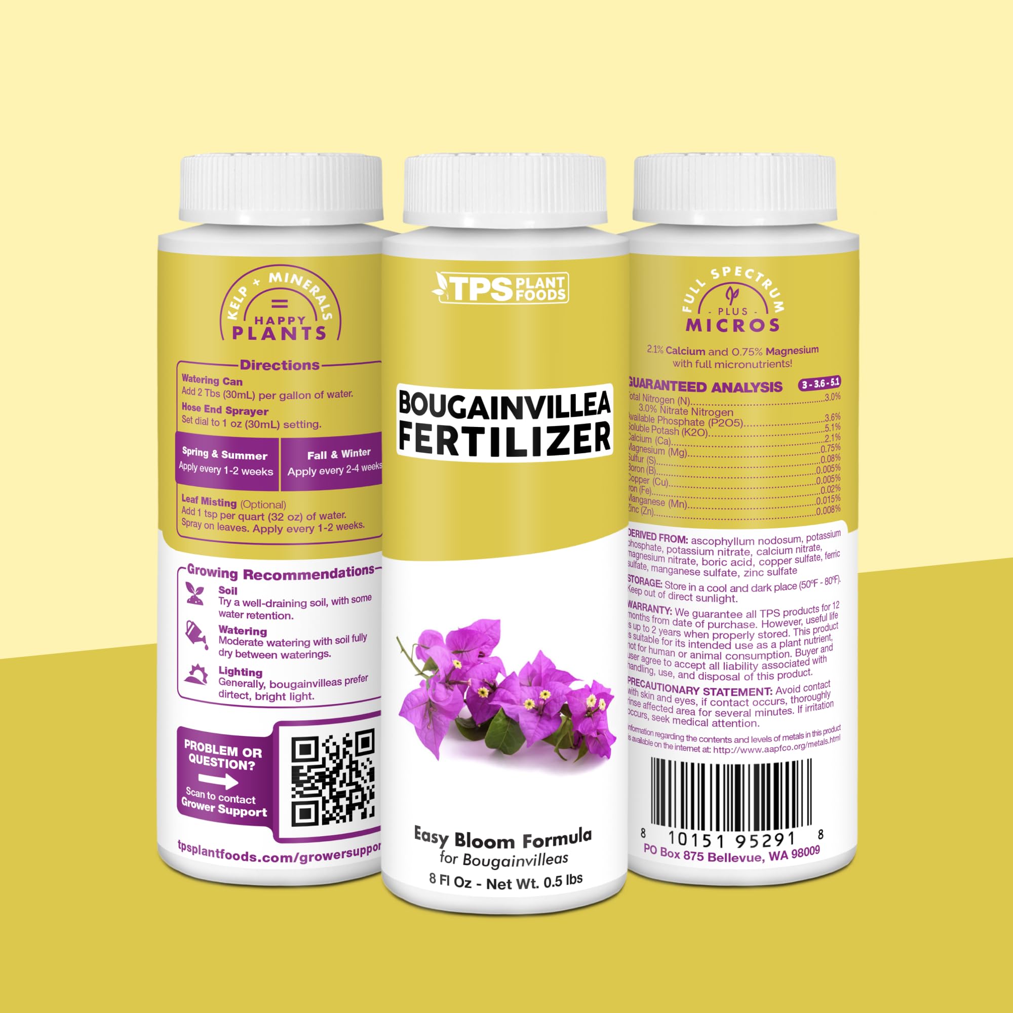TPS NUTRIENTS bougainvillea en enrejado con flores intensas y paisaje cuidado