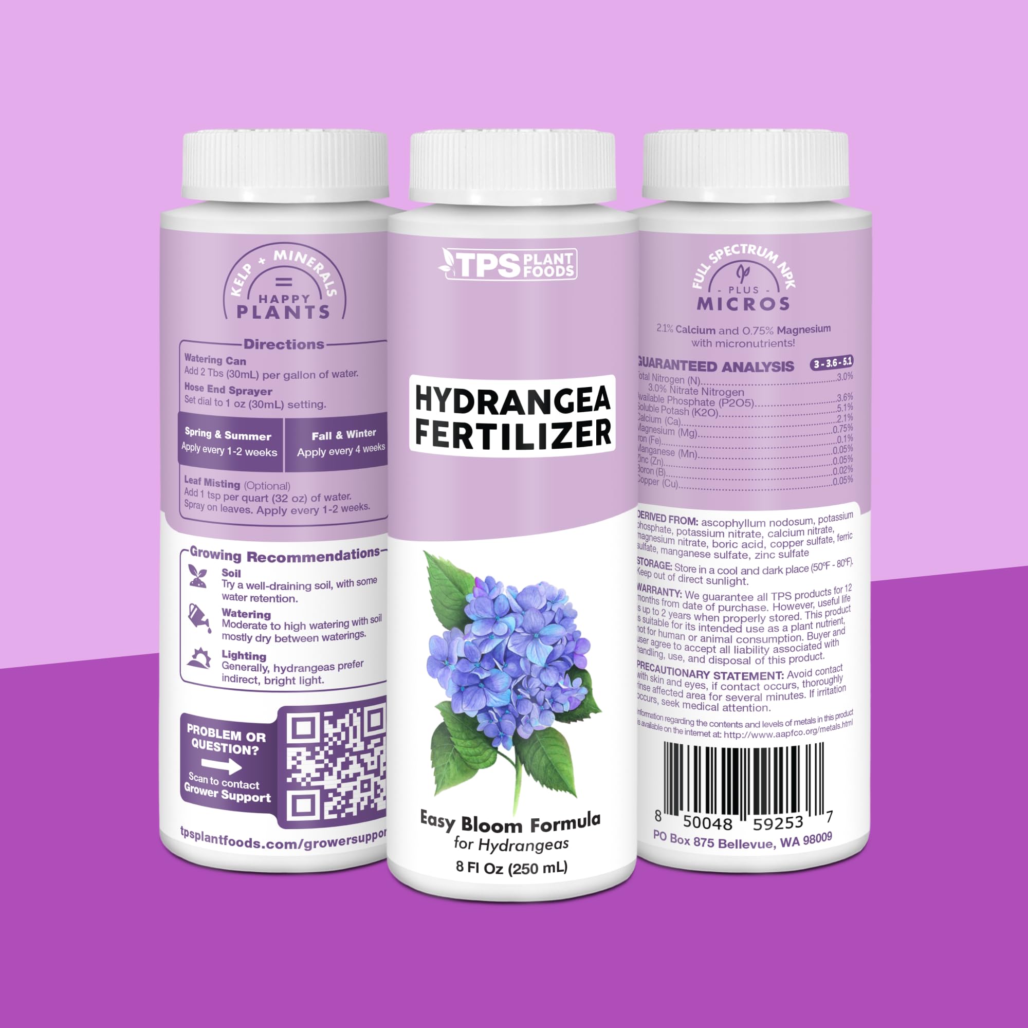 TPS NUTRIENTS producto en entorno de jardín real demostrando eficacia