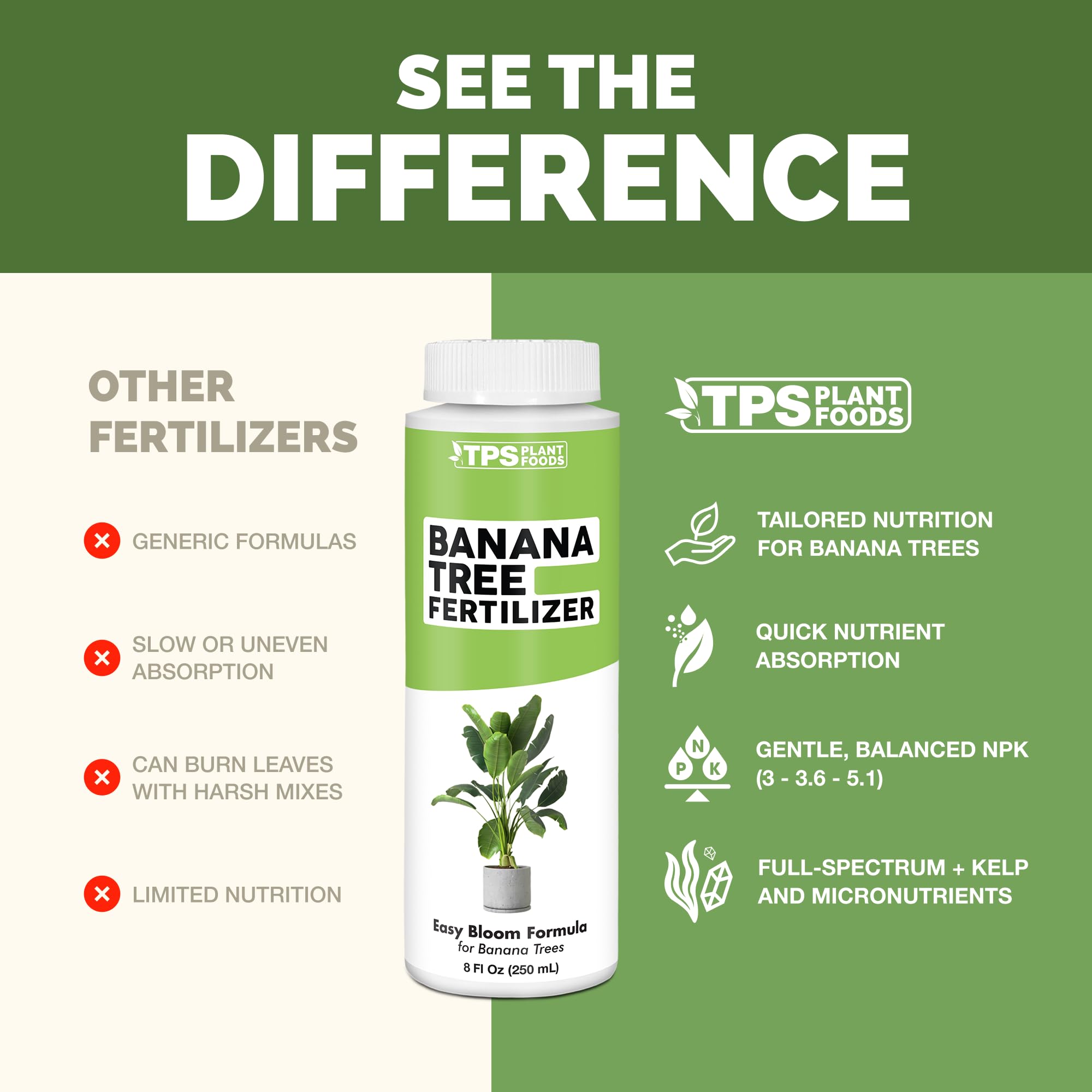 TPS NUTRIENTS aplicando fertilizante en maceta para crecimiento controlado