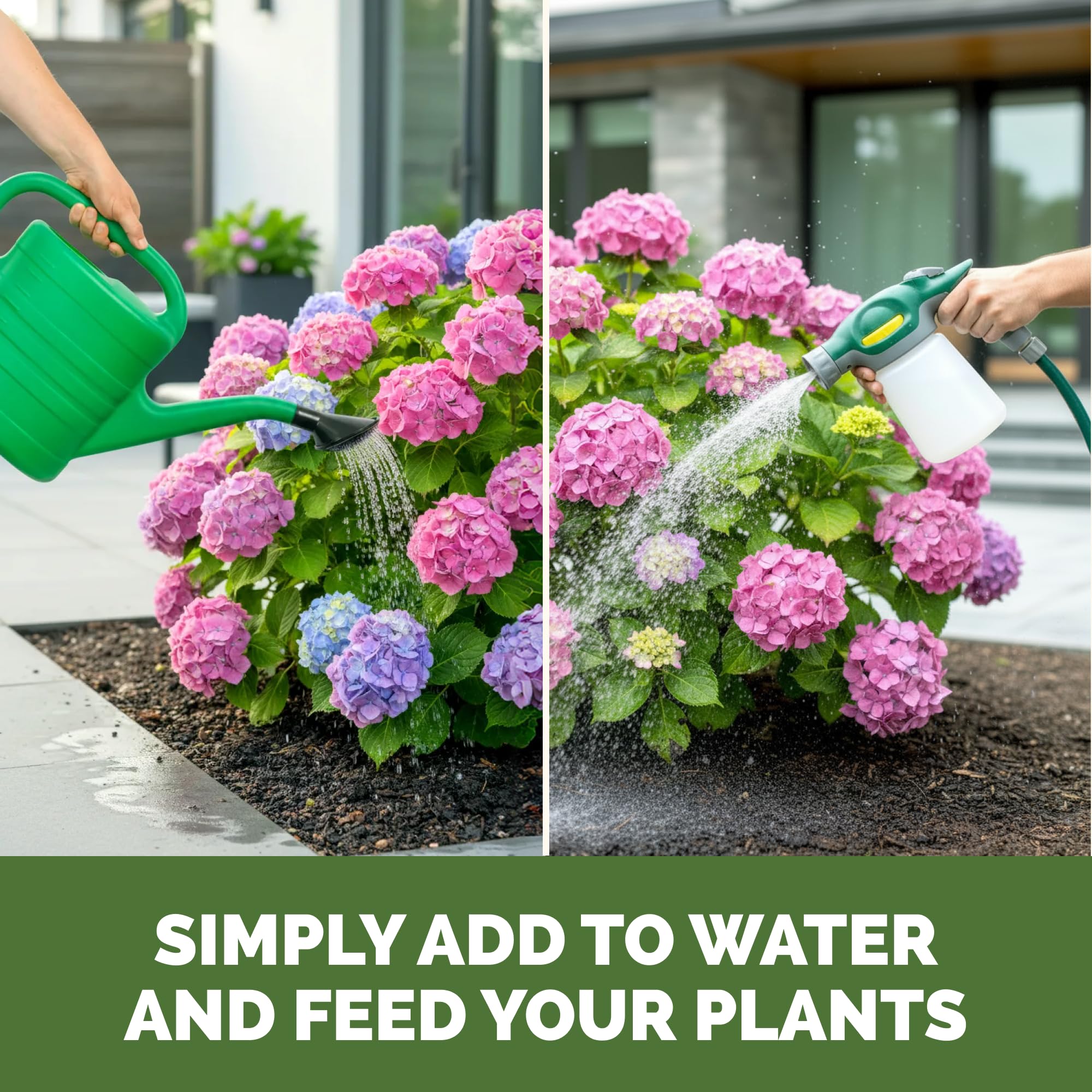TPS NUTRIENTS comparación de flores antes y después para mayor tamaño