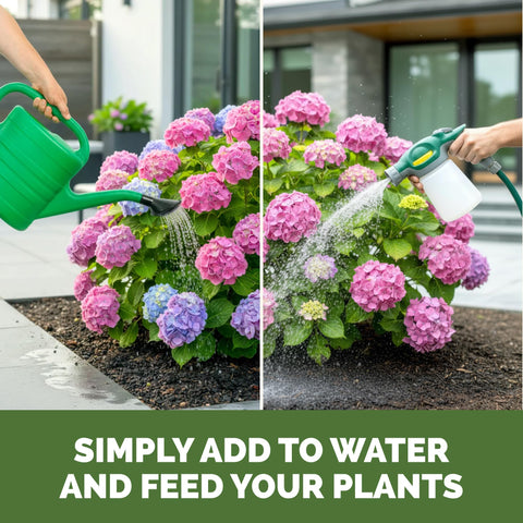TPS NUTRIENTS comparación de flores antes y después para mayor tamaño