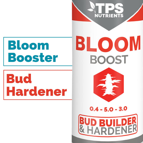TPS NUTRIENTS en uso rociando plantas para flores más grandes y densas