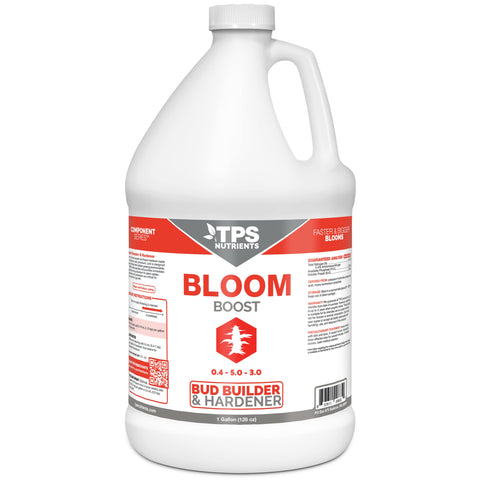 TPS NUTRIENTS envase frontal Bloom Bud Builder 1 gal mostrando presentación y volumen