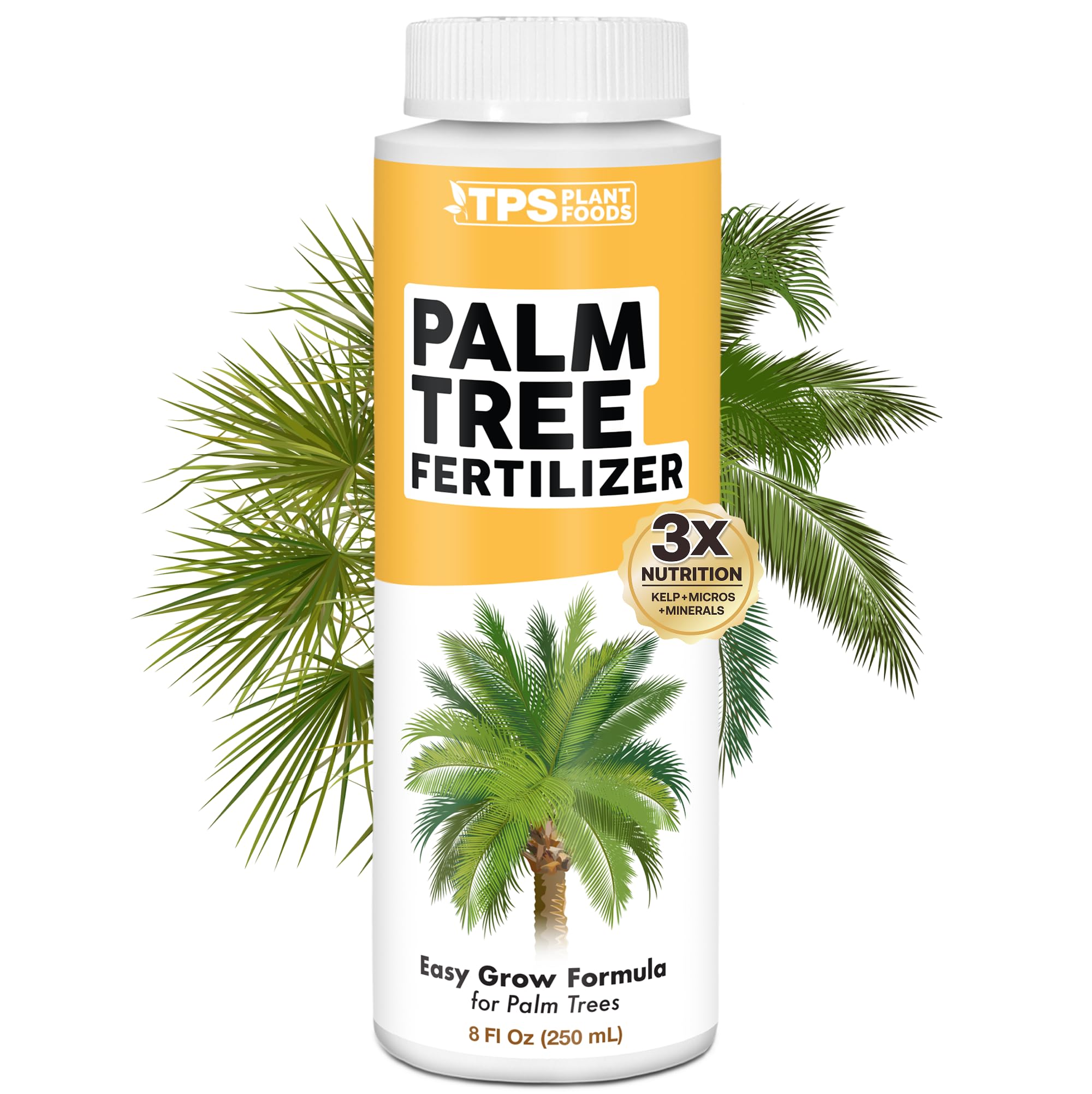 TPS NUTRIENTS envase frontal mostrando producto y tamaño 8 oz, fácil dosificación