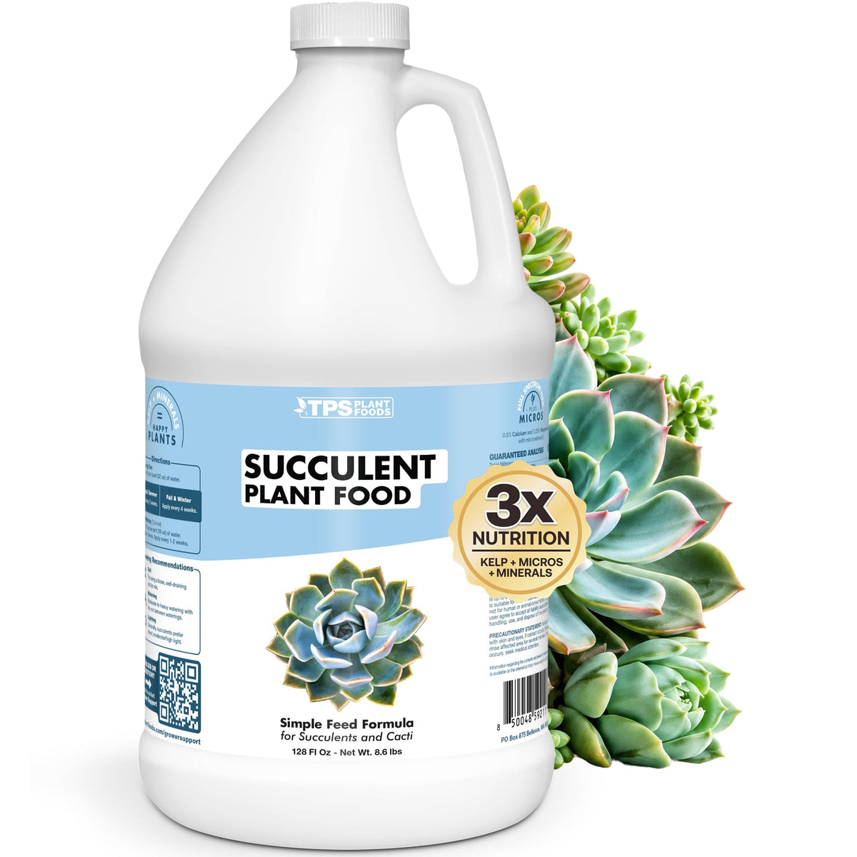 TPS NUTRIENTS envase frontal mostrando etiqueta y uso claro