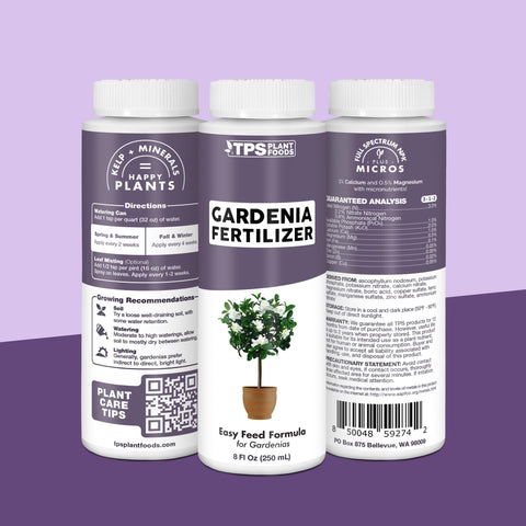 TPS NUTRIENTS en ambiente de patio mostrando plantas floridas y estética limpia