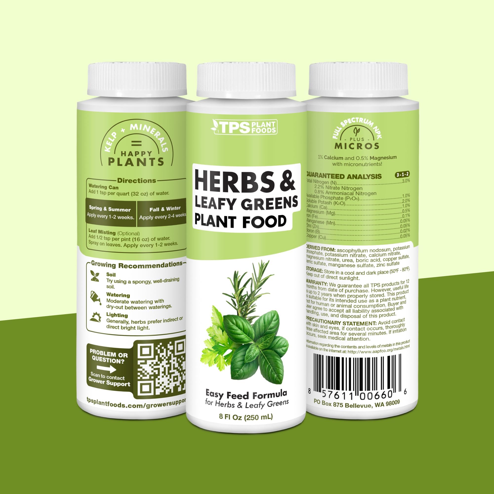 TPS NUTRIENTS producto en cocina junto a hierbas frescas ilustrando uso culinario real