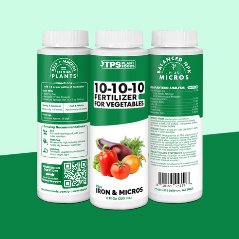 TPS NUTRIENTS sello Made in USA que garantiza control de calidad