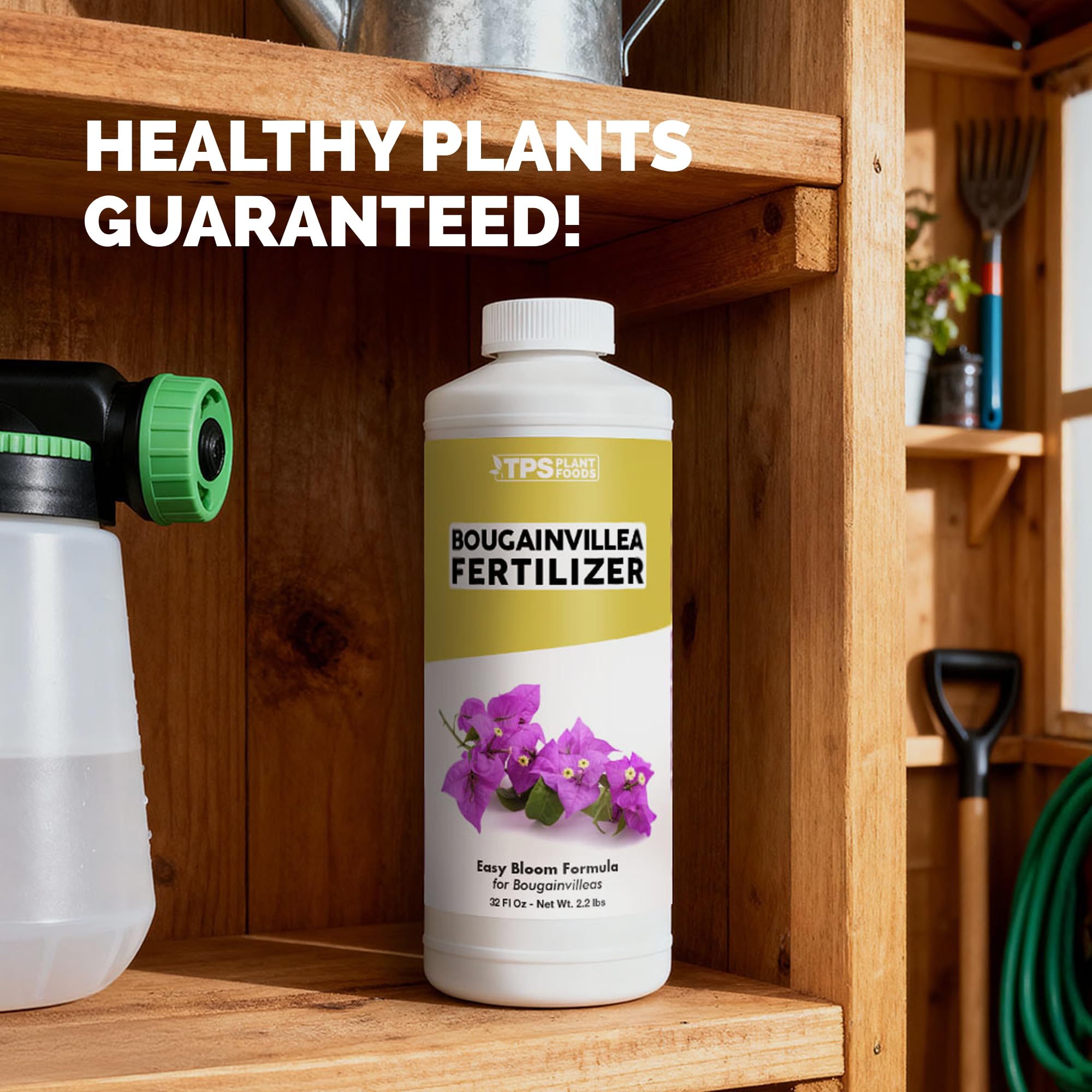 TPS NUTRIENTS raíces fuertes tras uso regular muestra vigor radicular
