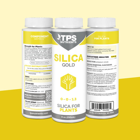 TPS NUTRIENTS uso en maceta demostrando tallos más firmes