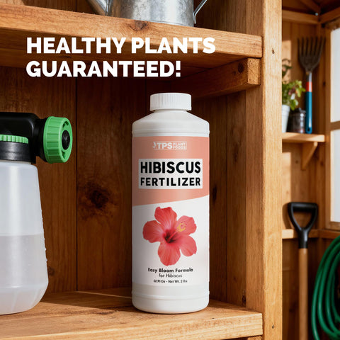 TPS NUTRIENTS botella junto a una mano para comparar tamaño y control de dosis