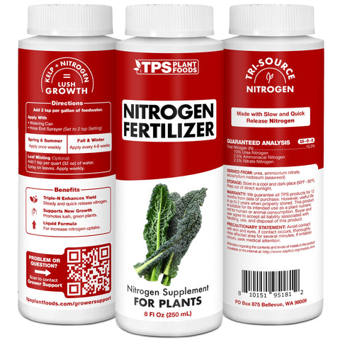TPS NUTRIENTS textura del líquido para absorción rápida y uso eficiente