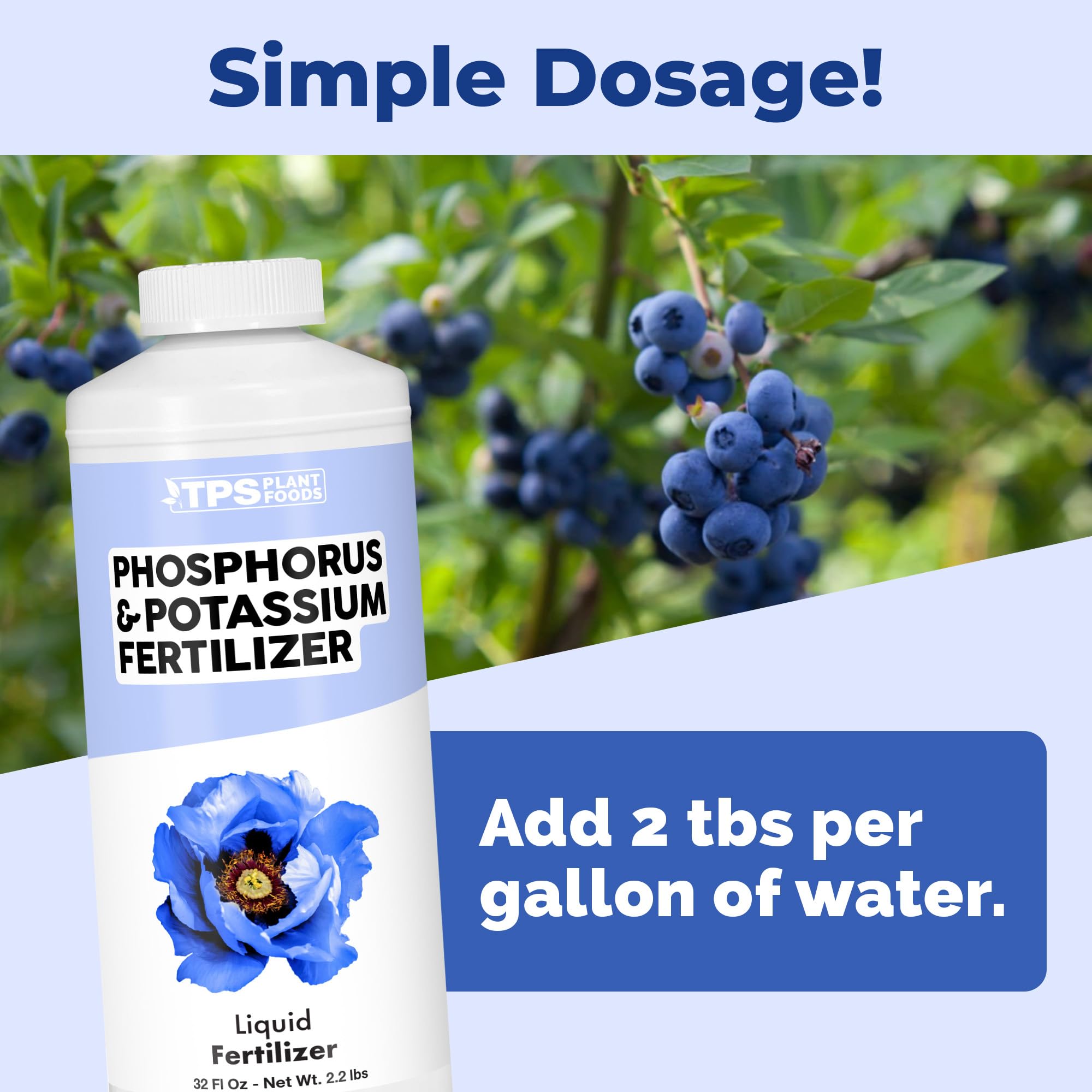 TPS NUTRIENTS gota líquida resaltando rápida disolución y absorción