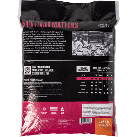 Traeger primer plano textura pellets calidad y combustión estable