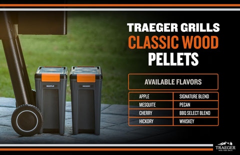 Traeger etiquetas de sabores incluidas para identificar pellets fácilmente