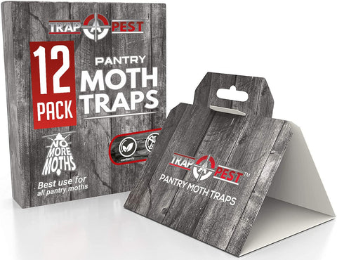 TRAP A PEST frente del empaque mostrando 12 unidades y beneficios