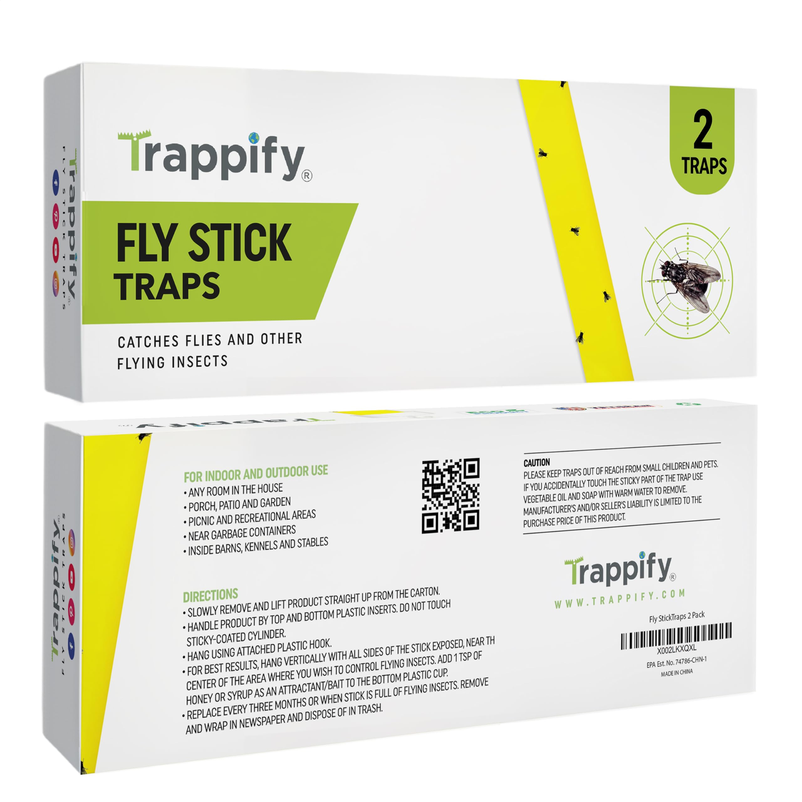 Trappify superficie adhesiva saturada lista para reemplazar y desechar