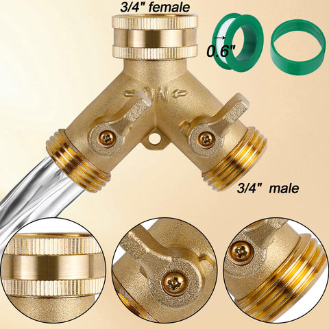 Triumpeek detalle de la rosca 3/4 pulgadas mostrando ajuste seguro y compatibilidad
