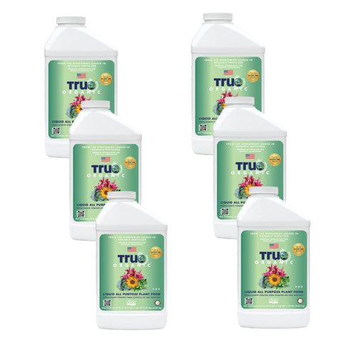 True Organic frente del envase mostrando tamaño y diseño, fácil identificación