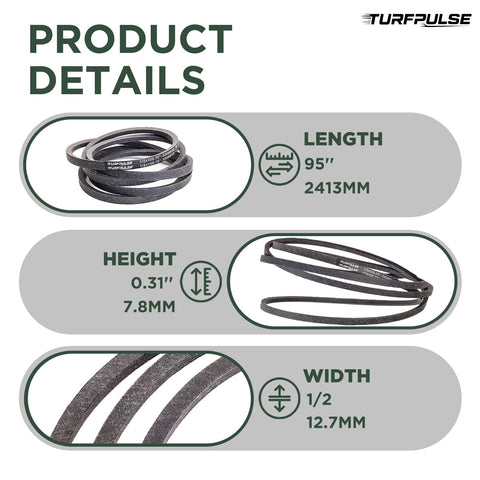 TURFPULSE textura y cordón aramida que aporta alta resistencia