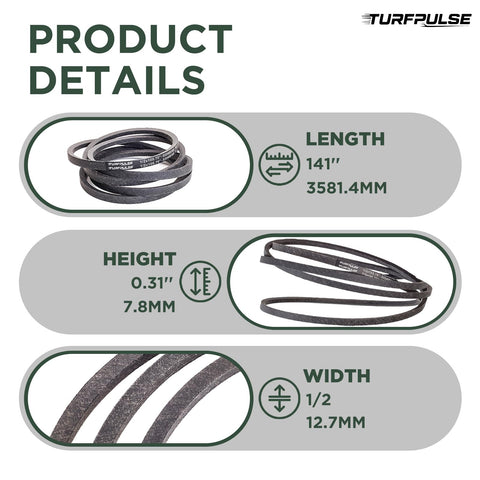 TURFPULSE detalle de cordones de aramida que aporta alta resistencia y durabilidad
