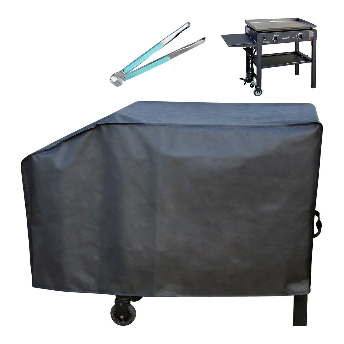 TURLIOARN funda frontal protegiendo plancha Blackstone, mantiene limpia y seca