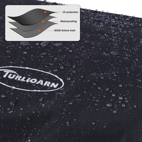 TURLIOARN funda colocada en plancha Blackstone 17" para protección exterior