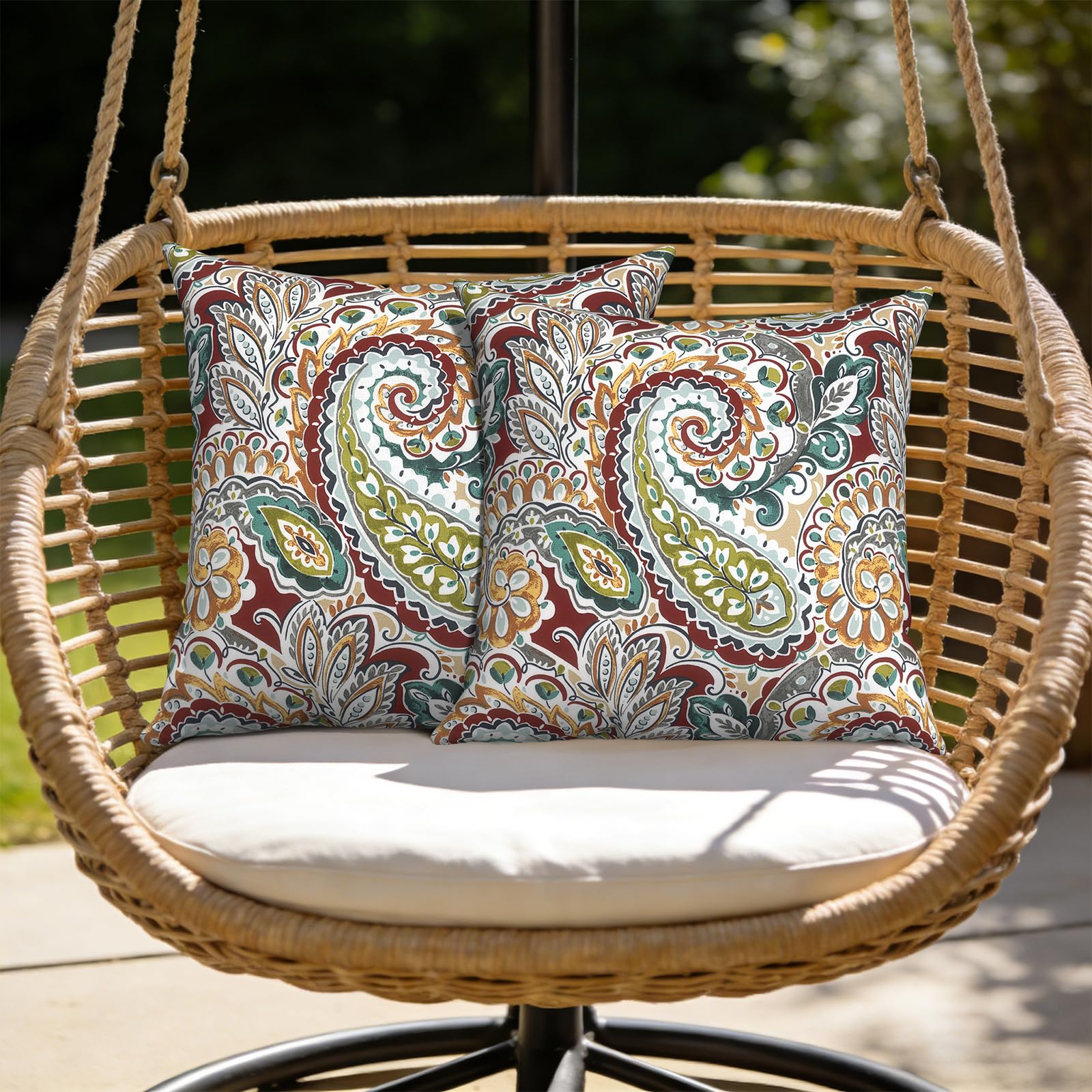TWLEAR cojín en sillón exterior realzando confort y estilo del patio