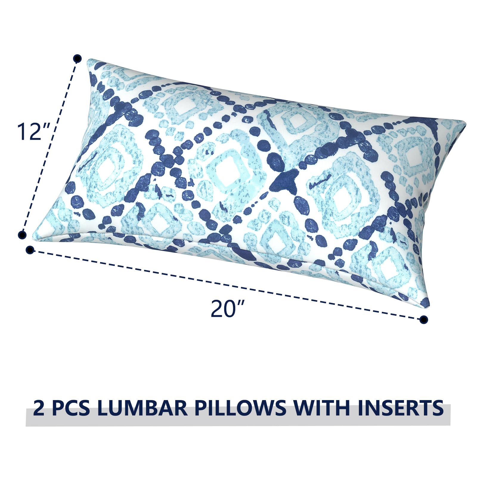 TWLEAR cojines en sofá interior aportando soporte lumbar y confort estético