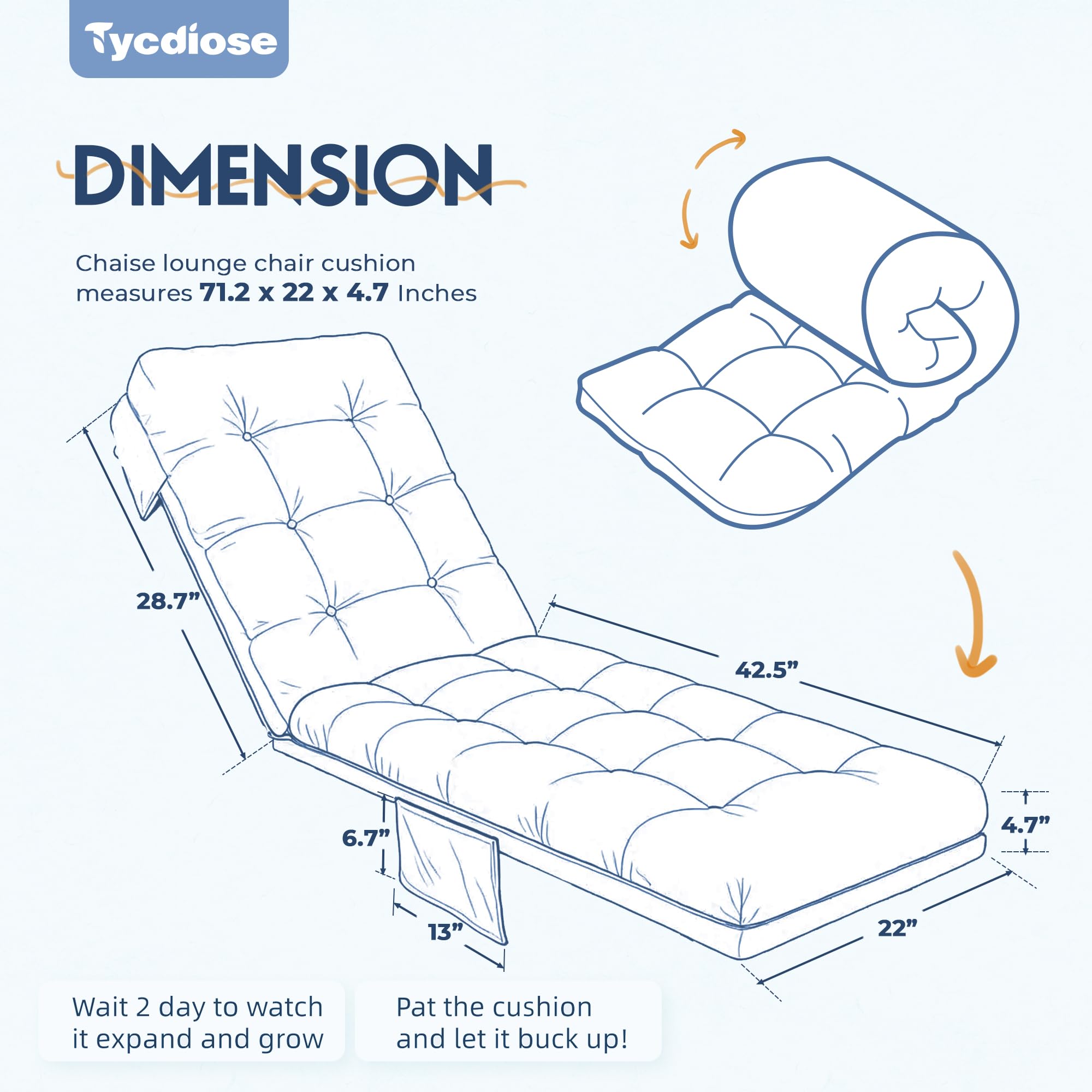 Tycdiose detalle del tejido Oxford impermeable para protección y durabilidad