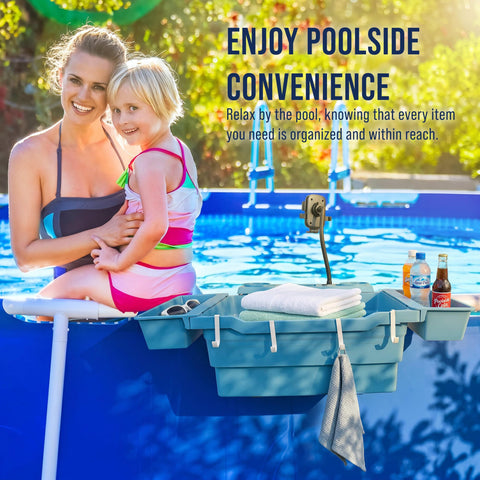 U.S. Pool Supply canasta en piscina familiar facil acceso y organización