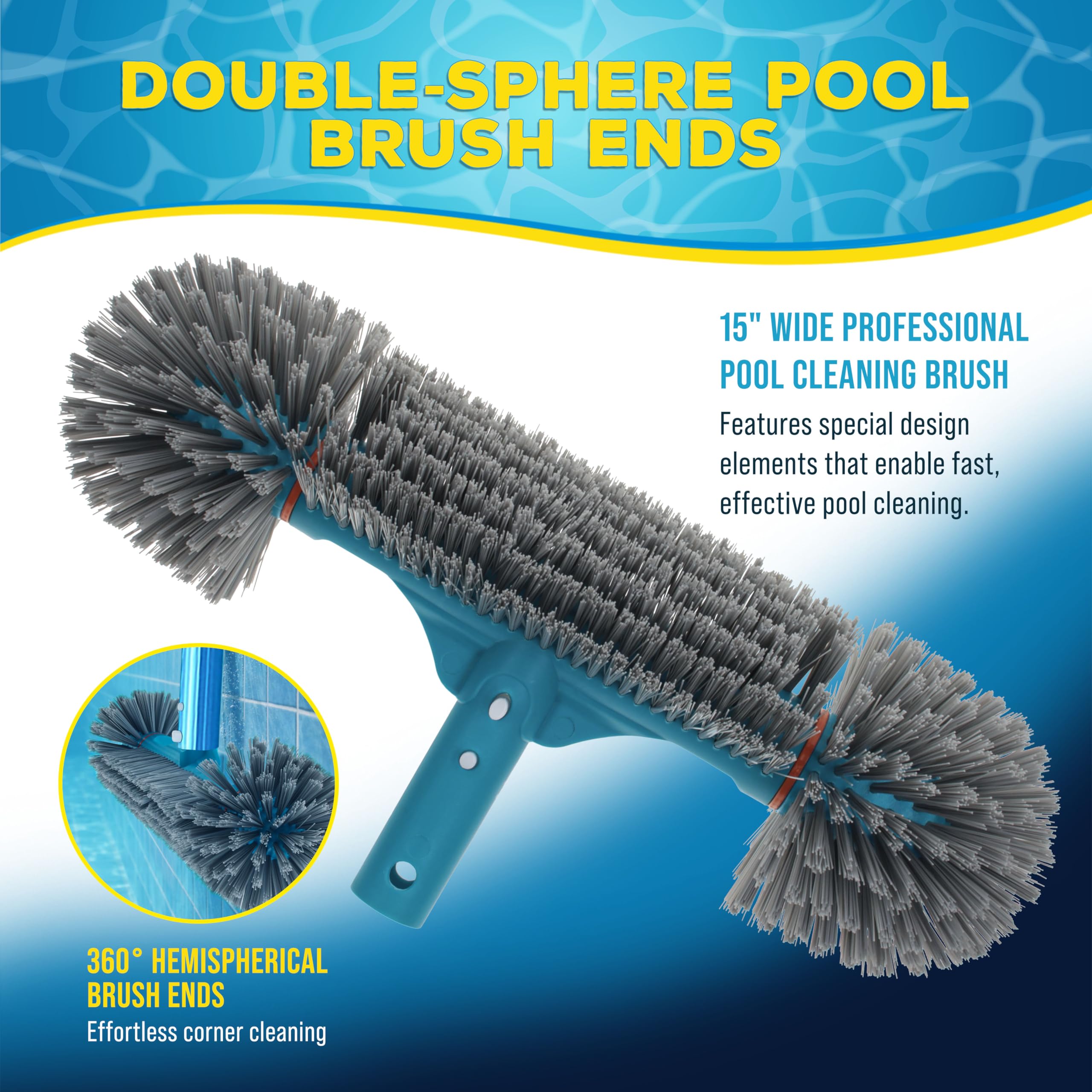 U.S. Pool Supply unión EZ-Clip segura que facilita el enganche rápido