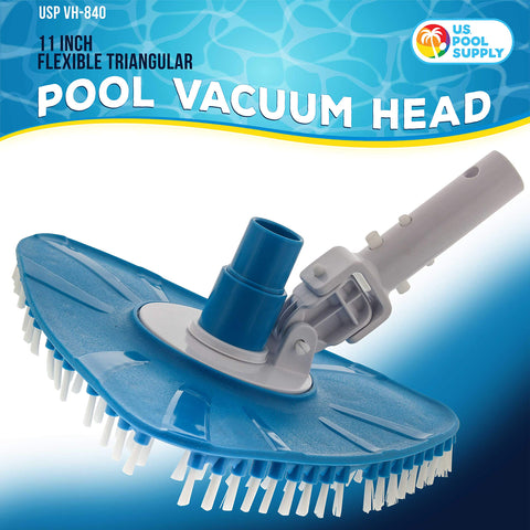 U.S. Pool Supply detalle de cerdas robustas para frotado y eliminación de suciedad