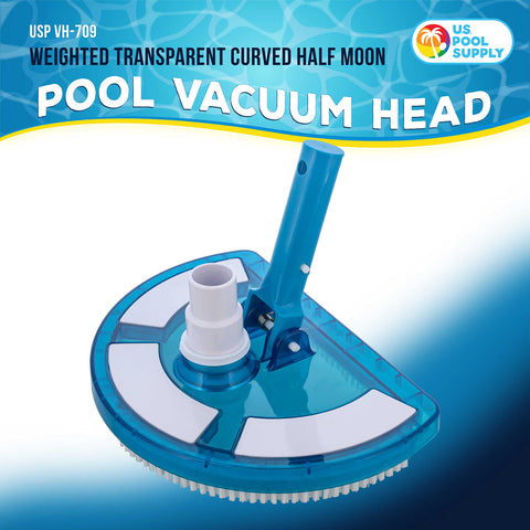 U.S. Pool Supply detalle de la curvatura transparente que mejora contacto