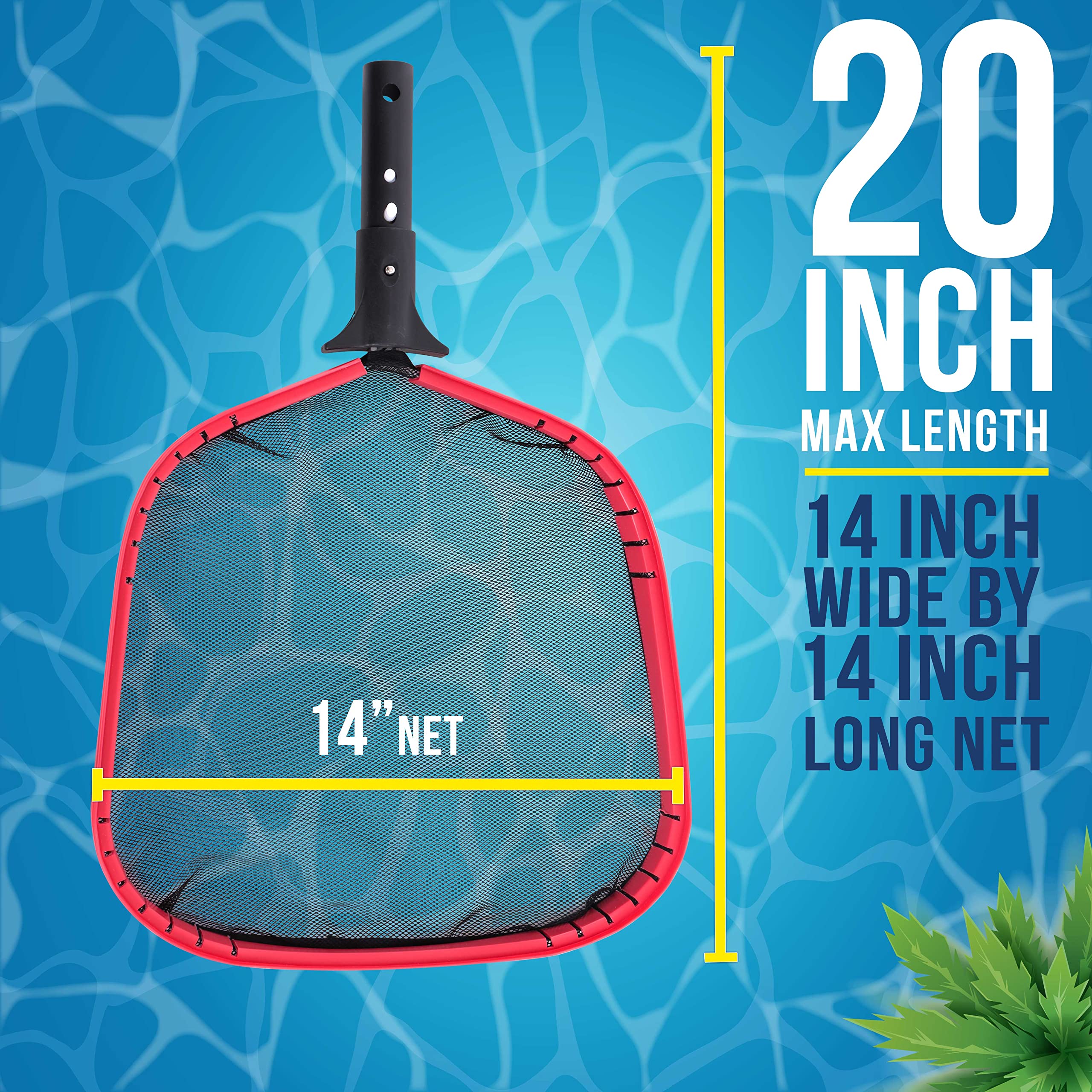 U.S. Pool Supply malla de nylon de alta densidad duradera