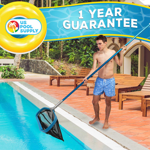 U.S. Pool Supply pestaña ponderada para vaciado fácil y recogida estable