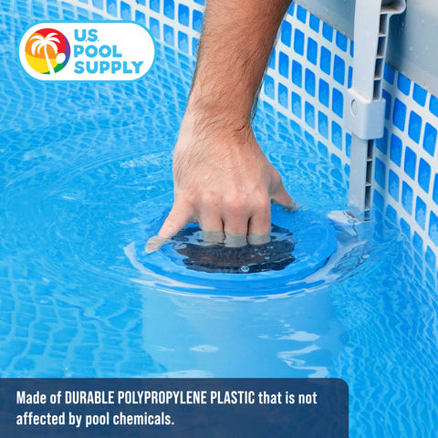 U.S. Pool Supply comparación de tamaño para entender la escala
